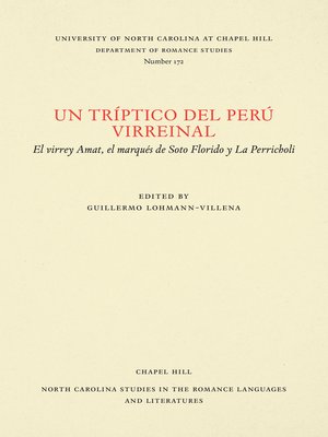 cover image of Un tríptico del Perú virreinal